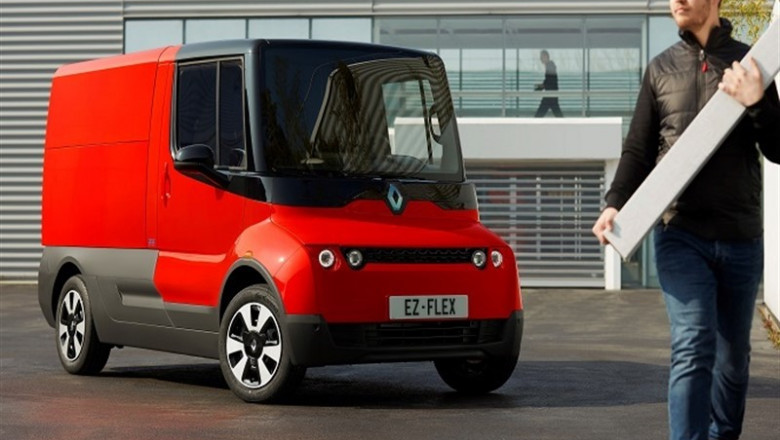 Modelo EZ-Flex de Renault, un eléctrico conectado y compacto para el reparto de último kilómetro | RENAULT ep economiamotor- renault presentaez-flex un electrico conectadocompactoreparto de ultimo kilometro