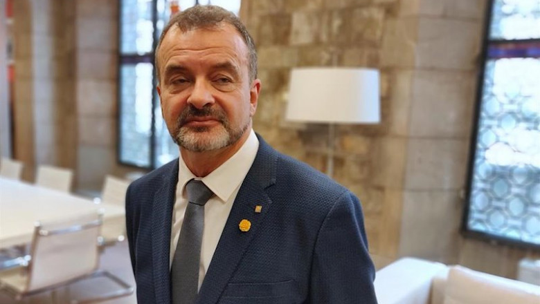 El conseller de Acción Exterior, Relaciones Institucionales y Transparencia de la Generalitat, Alfred Bosch, habla en Eslovenia en el Foro joven del partido socialdemócrata esloveno, el 16 de noviembre de 2019 | EUROPA PRESS ep el conseller de accion exterior relaciones institucionales y transparencia de la generalitat
