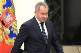 ep el ministro de defensa ruso el general sergei shoigu en moscu