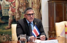 ep el ministro de obras publicas y transportes de costa rica mauricio batalla