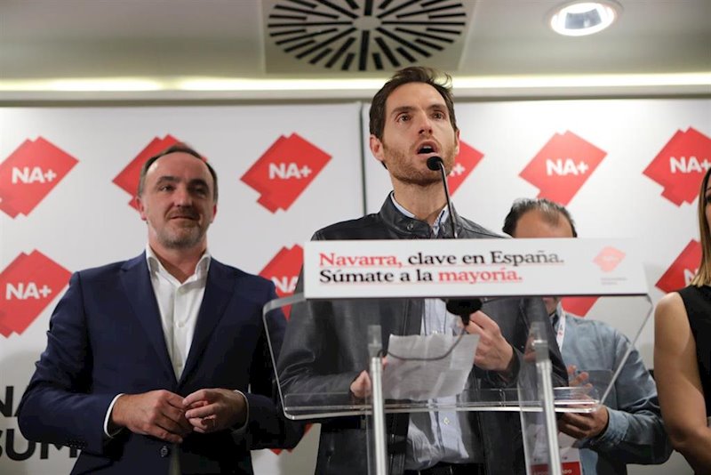 ep el presidente de upn javier esparza con el portavoz de navarra suma en el congreso sergio sayas