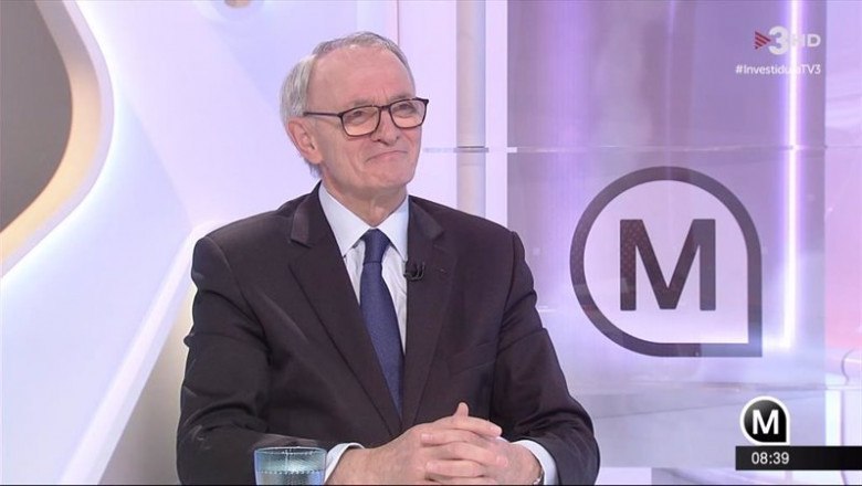 El presidente del Consejo Económico y Social de España (CES), Antón Costas, | TV3 ep el presidente del consejo economico y social de espana ces anton costas