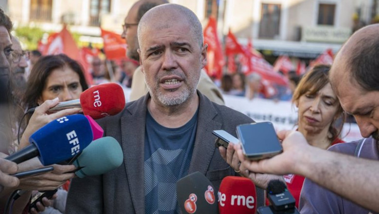 ep el secretario general de ccoo unai sordo en ciudad real ep el secretario general de ccoo unai sordo en ciudad real