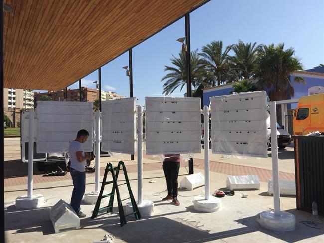 Espacio provisional habilitado para los homenajes al pequeño asesinado Gabriel | AYTO DE ALMERÍA ep espacio provisional habilitadolos homenajespequeno asesinado gabriel