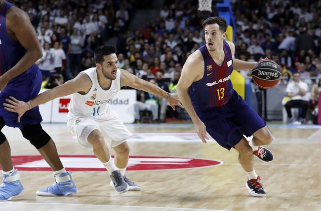Heurtel (FC Barcelona Lassa) Facundo Campazzo (Real Madrid) | ACB PHOTO - Á. MARTÍNEZ ep heurtel fc barcelona lassa facundo campazzo real madrid