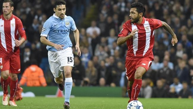 Jesús Navas y Trémoulinas en el Sevilla - Manchester City | SEVILLA CF ep jesus navastremoulinassevilla - manchester city