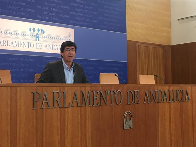 Juan Marín en rueda de prensa | Europa Press/Archivo ep juan marinruedaprensa