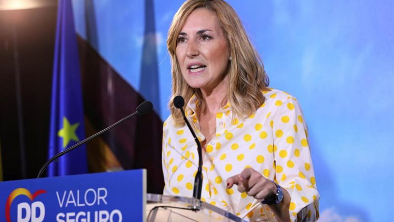 La candidata del PP al Congreso por Madrid, Ana Beltrán, en el mitin electoral del Partido Popular en el Hotel Las Artes - Paseo de las Artes, Pinto (Madrid) | Jesús Hellín - Europa Press - Archivo ep la candidata del pp al congreso por madrid ana beltran en el mitin electoral del partido popular