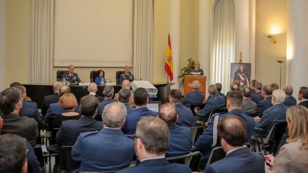ep la ministra de defensa margarita robles durante la inauguracion de la catedra alfredo kindelan en