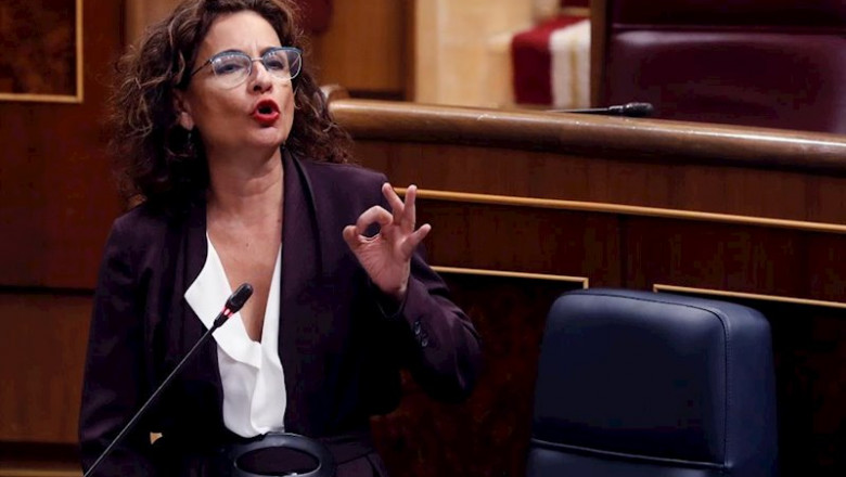 La ministra de Hacienda, María Jesús Montero. | Pool ep la ministra de hacienda maria jesus montero 20200415115803