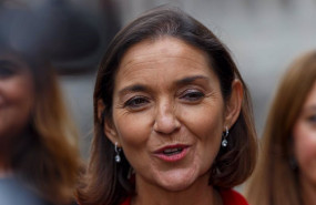 ep la ministra de industria comercio y turismo reyes maroto durante la presentacion de ayudas del