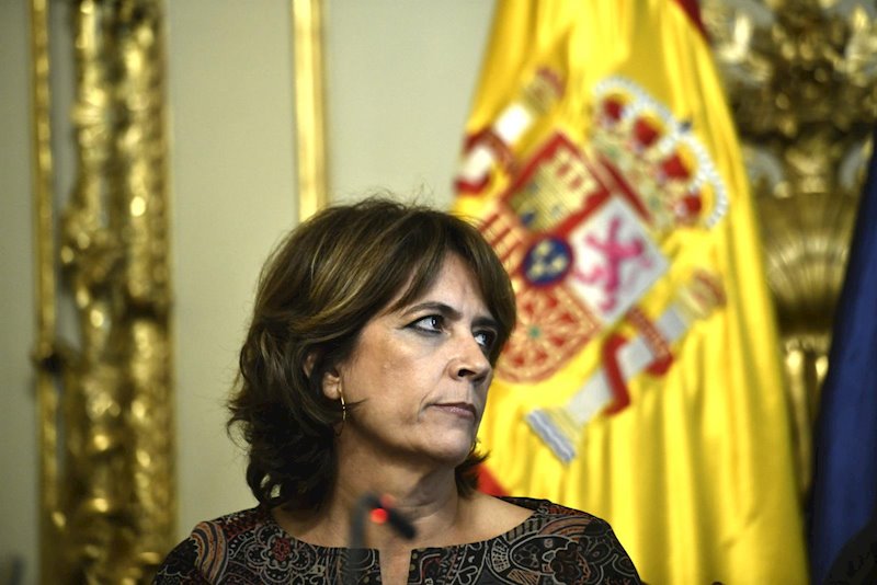 ep la ministra de justicia en funciones dolores delgado durante un acto