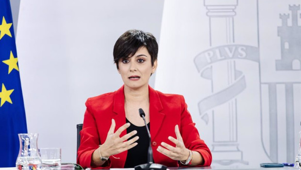 ep la ministra de vivienda y agenda urbana isabel rodriguez durante una rueda de prensa posterior a