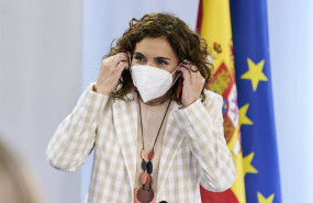 ep la ministra portavoz y de hacienda maria jesus montero en una imagen de este martes de la rueda