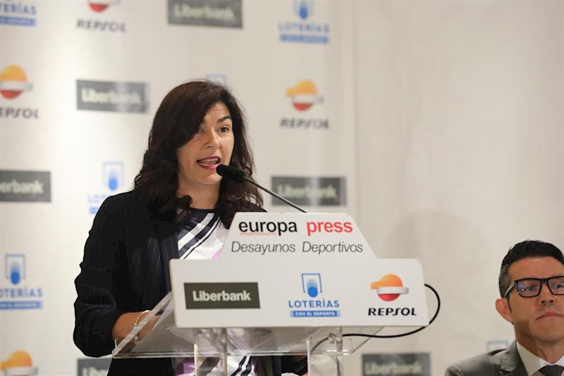 ep la presidenta del consejo superior de deportes maria jose rienda