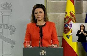 ep la secretaria general de transportes maria jose rallo durante la rueda de prensa telematica del