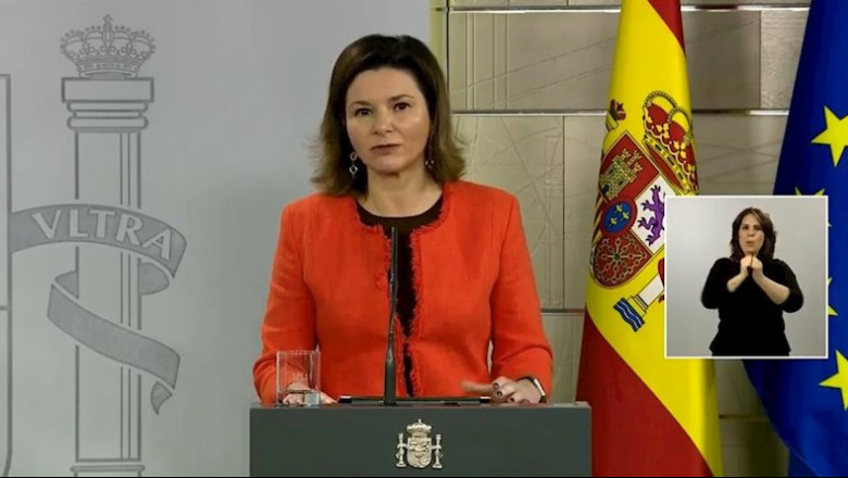 ep la secretaria general de transportes maria jose rallo durante la rueda de prensa telematica del