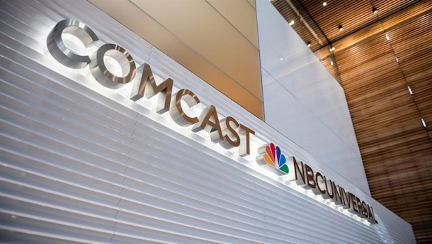 ep logo de la empresa de medios comcast