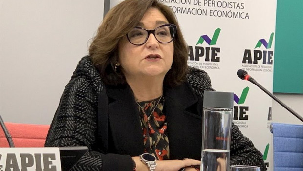 ep marina serrano gonzalez presidenta de aelec en la primera sesion de la xxxii edicion del curso de
