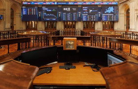 ep paneles del ibex 35 en el palacio de la bolsa a 24 de julio de 2023 en madrid espana ep paneles del ibex 35 en el palacio de la bolsa a 24 de julio de 2023 en madrid espana