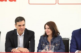 ep pedro sanchezadriana lastrala reunionla comision ejecutiva federal
