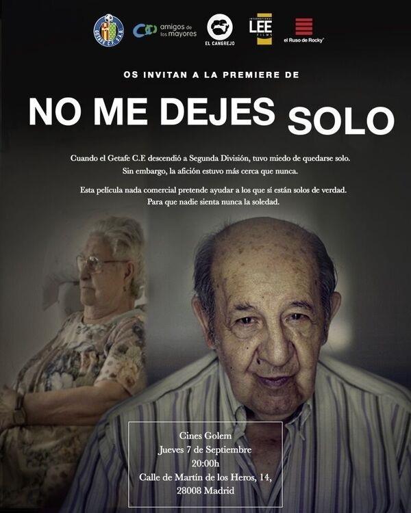 Película 'No me dejes solo' | FUNDACIÓN AMIGOS DE LOS MAYORES ep pelicula nodejes solo