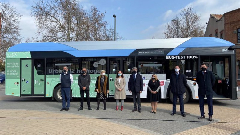 Presentación del autobús propulsado por hidrógeno en Madrid | Avanza ep presentacion del autobus propulsado por hidrogeno en madrid