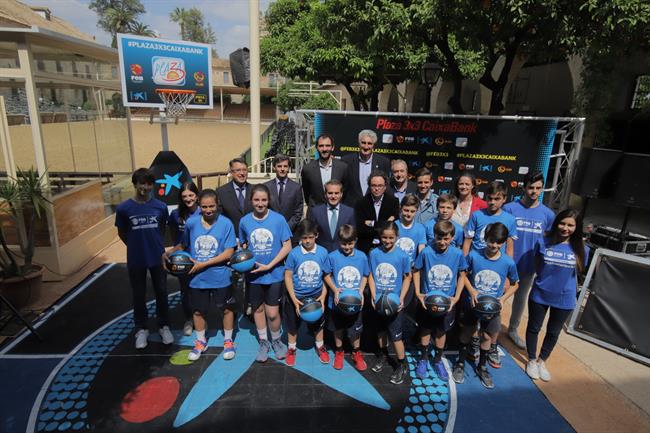 Presentación oficial Circuito Plaza 3x3 CaixaBank | FEB ep presentacion oficial circuito plaza 3x3 caixabank