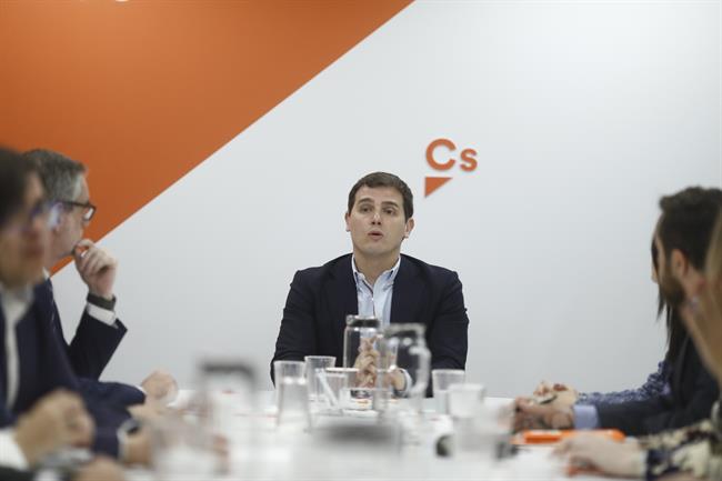 Rivera preside la reunión del Comité Permanente de Ciudadanos | Europa Press ep rivera presidereunioncomite permanenteciudadanos