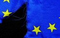 bandera ue rota bandera ue rota