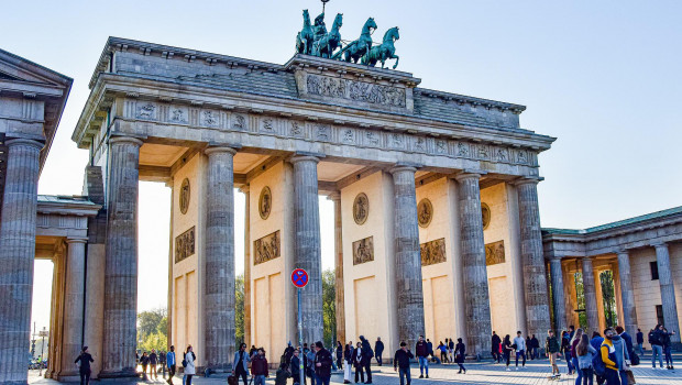 puerta de brandenburgo alemania dl 1