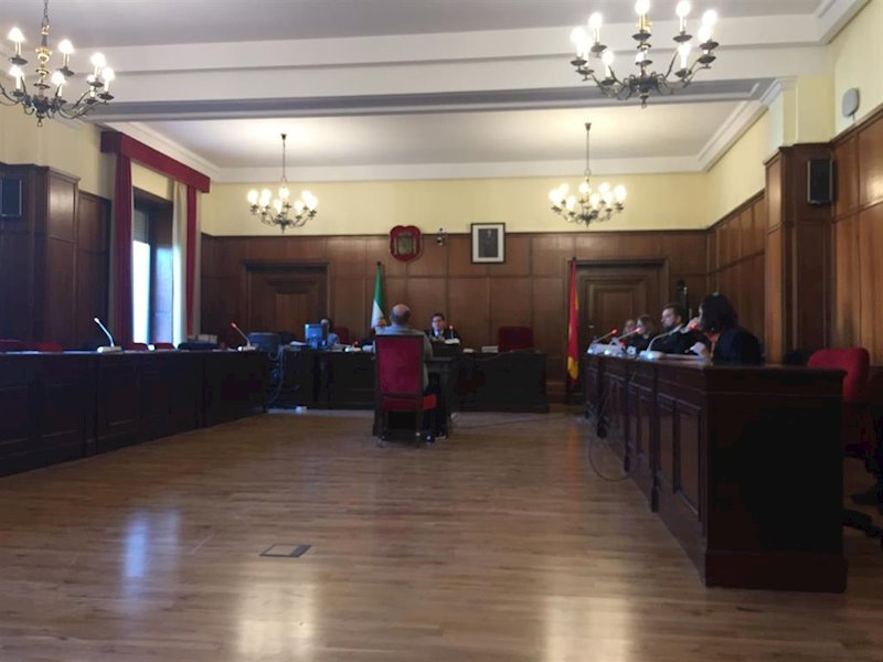 ep acusado de matar a su padre en pedrera sevilla durante la primera sesion del juicio