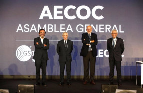 ep archivo   ignacio gonzalez presidente de aecoc f javier campo vicepresidente de aecoc juan roig