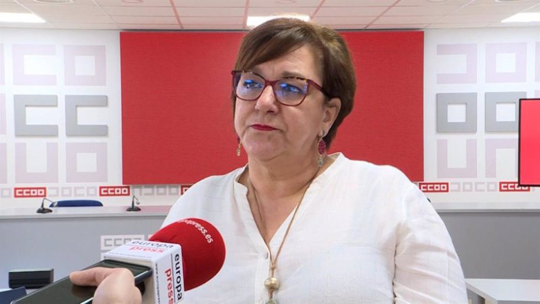 ep archivo la secretaria confederal de accion sindical y empleo de ccoo mari cruz vicente en una ep archivo la secretaria confederal de accion sindical y empleo de ccoo mari cruz vicente en una