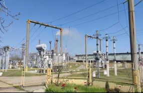 ep archivo   subestacion electrica de la planta nuclear de zaporiyia