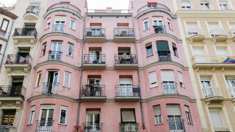 Archivo - Un edificio de viviendas en Madrid. | Carlos Luján - Europa Press - Archivo ep archivo un edificio de viviendas en madrid