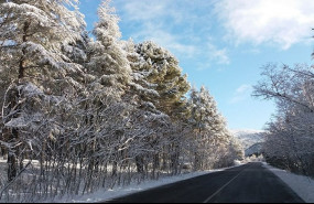 ep carretera con nieve