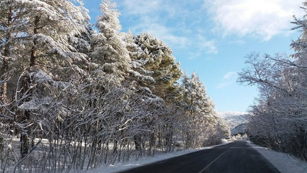 ep carretera con nieve