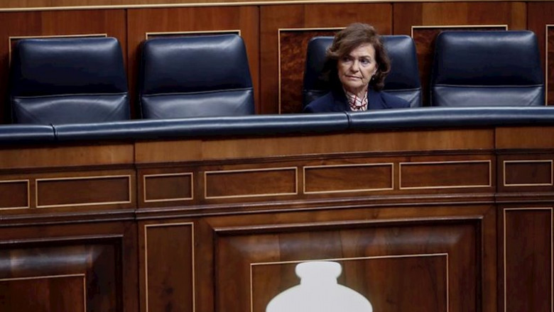 Coronavirus.- Calvo no participará en el Consejo de Ministros virtual como consecuencia de su ingreso hospitalario | Pool ep coronavirus- calvo no participara en el consejo de ministros virtual como consecuencia de su
