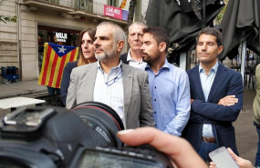 ep cs ha comparecido ante los medios despues de los altercados producidos a raiz de la sentencia del