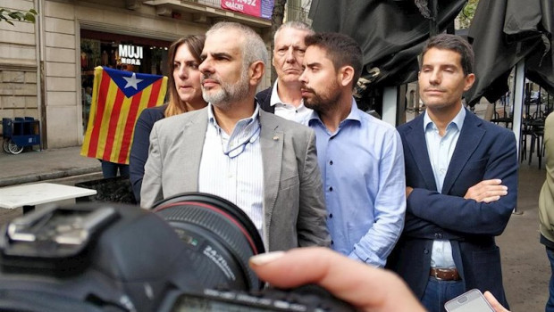 ep cs ha comparecido ante los medios despues de los altercados producidos a raiz de la sentencia del