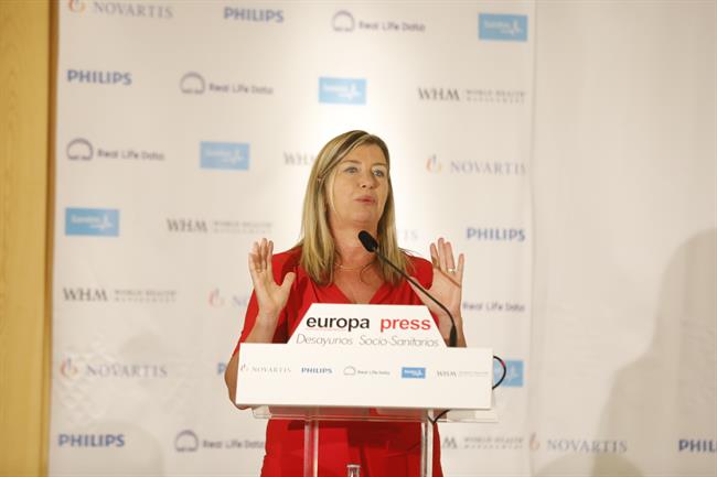 Desayuno socio-sanitario de Europa Press en Madrid con la consellera de Salud de | Marta Fernández Jara - Europa Press ep desayuno socio-sanitarioeuropa pressmadridla consellerasalud de