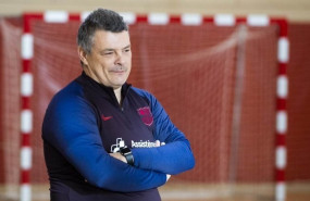 ep el entrenador del bara de balonmano xavi pascual