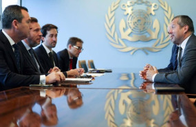 ep el ministro de transportes y movilidad sostenible oscar puente en una reunion con el secretario
