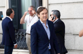 ep el portavoz del partido popular en el congreso rafael hernando llega a la primera sesion del