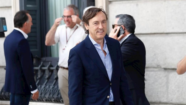 ep el portavoz del partido popular en el congreso rafael hernando llega a la primera sesion del