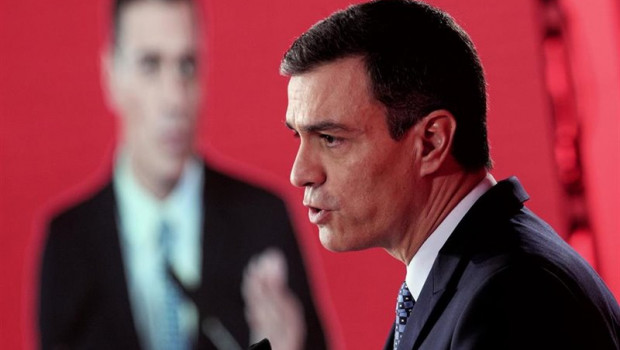 ep el secretario general del psoe y presidente del gobierno en funciones pedro sanchez durante su 20191007222603