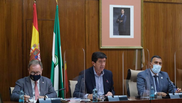 ep el vicepresidente de la junta de andalucia y consejero de turismo juan marin este jueves en