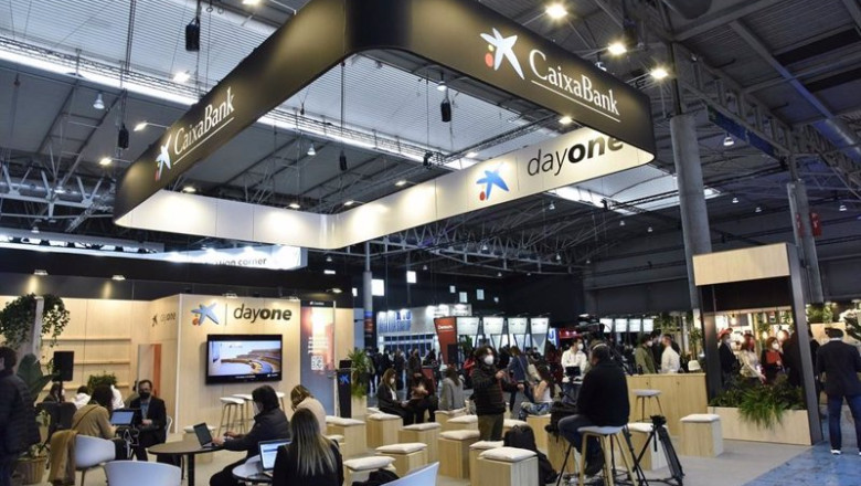 ep estand de caixabank en el mwc22 ep estand de caixabank en el mwc22