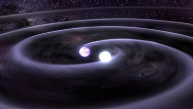 ep estudio sobre el acercamiento de las estrellas de un sistema binario debido a la emision de ondas